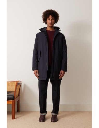 Tamaro parka in navy pour bénéficier 