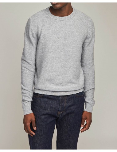 Asti sweater in gray s'inspire de l'anatomie humaine