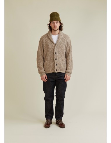 Cardigan Plockton beige destockage