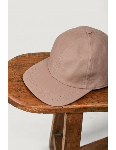 Casquette Junco rose brillant des détails fins