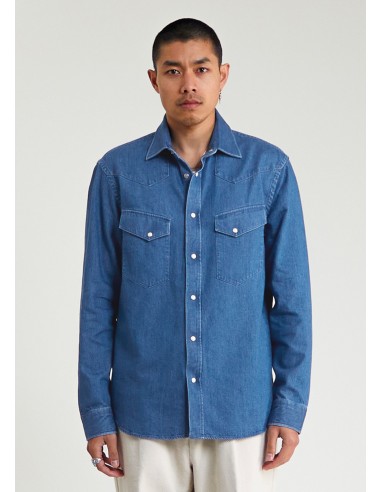 Chemise Camargue bleu du meilleur 