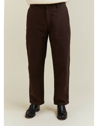 Pantalon Amarin marron ouvre sa boutique