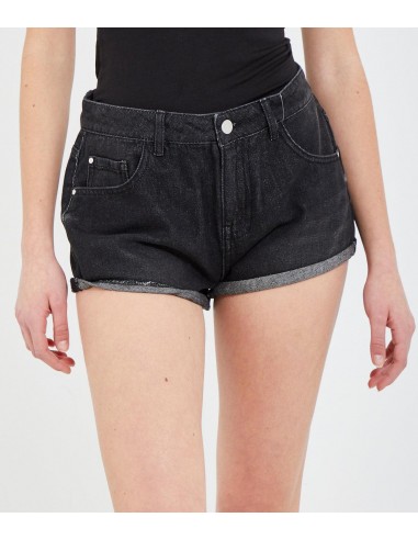 Shorts cinque tasche nero Faites des économies